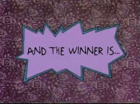 The 101 experts of week 7 talk about the season finale of the winner is. And the Winner Is... | Rugrats Wiki | FANDOM powered by Wikia