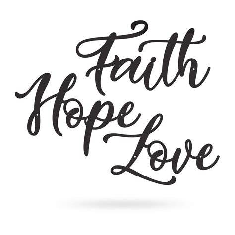 Faith Hope Love Realsteel Center