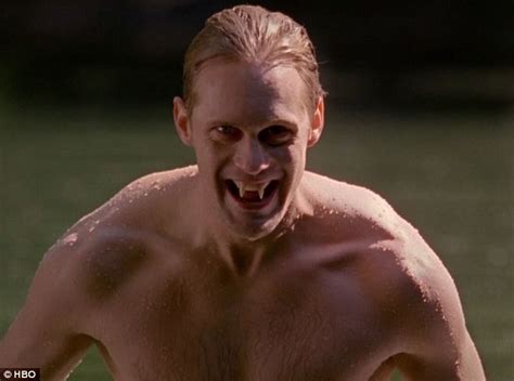True Blood Star Alexander Skarsgard Bares His Muscular Body In Racy Scenes Daily Mail Online