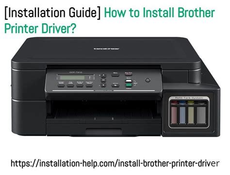 Installation Guide How To Install Brother Printer Driver In 2021