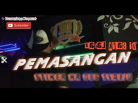 > putar suara telolet po. Po. Haryanto HM 086 Tsalju (Dibalik Layar PEMASANGAN Stiker) - YouTube