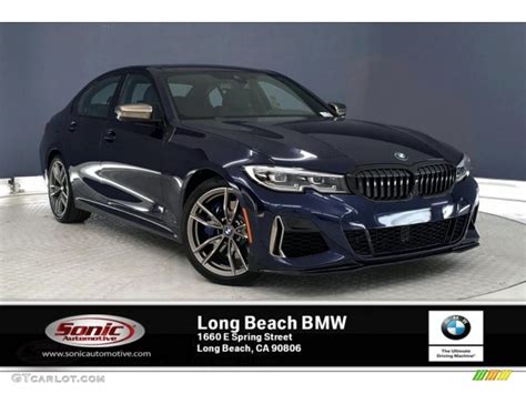 Portimao blue metallic, rim 19. 2020 Tanzanite Blue II Metallic BMW 3 Series M340i Sedan ...