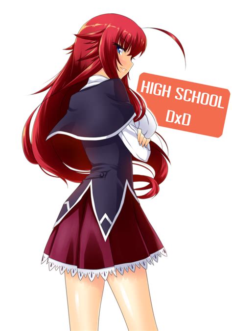 Rias Gremory High School Dxd Drawn By Butter T Danbooru