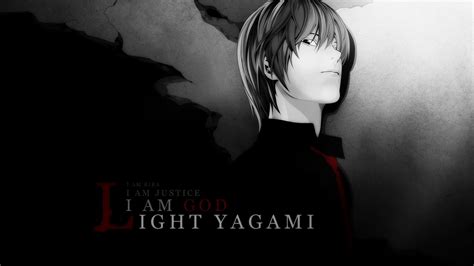 Anime Death Note Yagami Light Selective Coloring Wallpapers Hd