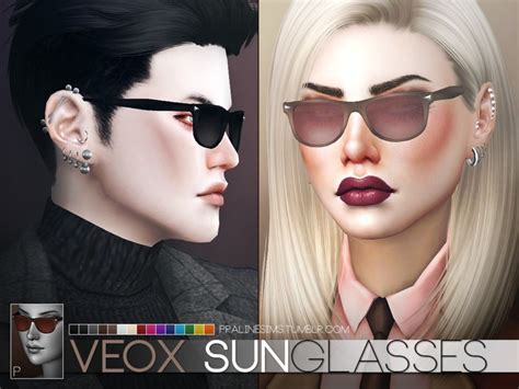 Sims 4 Ccs The Best Veox Sunglasses By Pralinesims