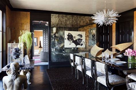 Kelly Wearstler Revamps An Eccentric Home In Bel Air Dining Room