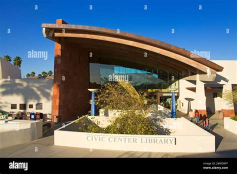 Civic Center Library Scottsdale Phoenix Arizona Usa Stock Photo Alamy