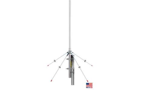 Procomm Pt Gpk Mhz Cb Fiber Base Antenna Meters Radial