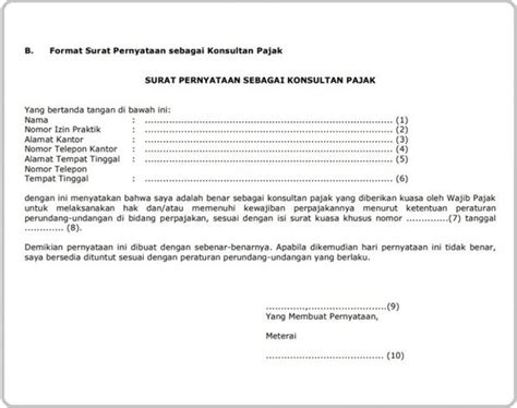 Contoh Surat Penunjukan Pajak IMAGESEE