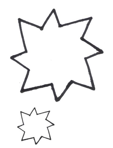 Star Shapes Clip Art Library