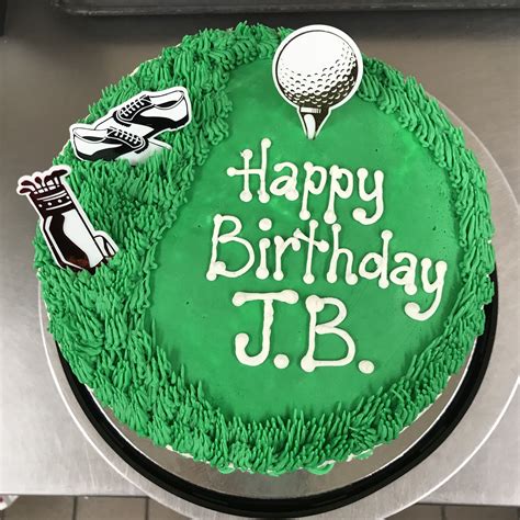 Golf themed cake | Golf themed cakes, Themed cakes, Cake