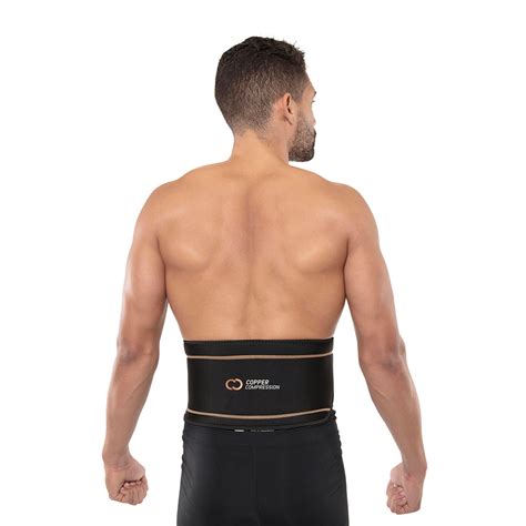 Copper Compression Back Brace Lower Back And Lumbar Support