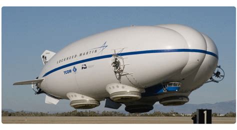 As a hybrid airship, part of the weight of the craft and its payload are supported by aerostatic. P-791 - Voyager Global