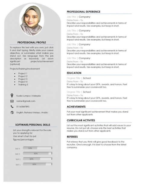 Resume Ringkas Bahasa Melayu Percuma 5 Contoh Resume Bahasa Melayu