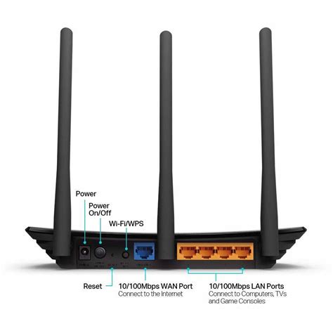 Buy Tp Link Tl Wr940n 450mbps Wifi Wireless Router 4 Fast Lan Ports