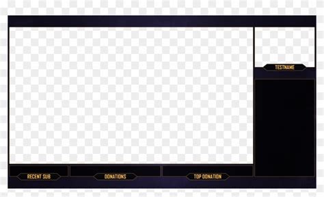 Download Twitch Stream Overlay Purple Gold Download By Kingdom Heart
