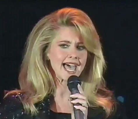 Olivia Newton John Singing I Need Love At World Music Awards 1992