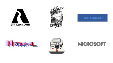 Original Logos Of The Most Successful Tech Startups