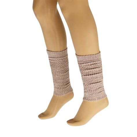 Cotton Leg Warmers For Women 1 Pair Cotton Knitted Retro Ebay