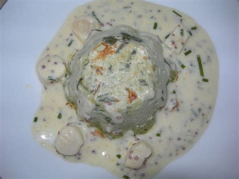 Venez découvrir cette délicieuse recette de terrine st jacques, tomate , asperges vertes au cookeo de moulinex. Terrine De Poisson Et St Jacques Aux Herbes Thermomix