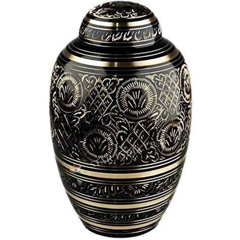When this tragic misfortune occurs, many pet owners decide to incinerate them and then store their ashes in precious urns, also known as boxes. STAR INDIA CRAFT Dome Top Black Painted Cremation Urn for ...