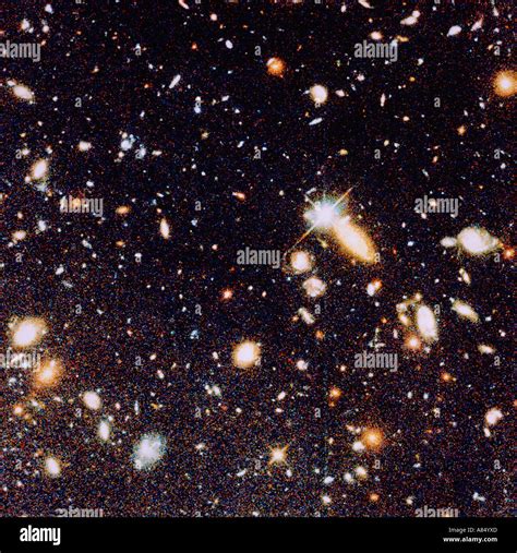 Space And Astronomy Hubble Telescope Image Deep View Of The Universe