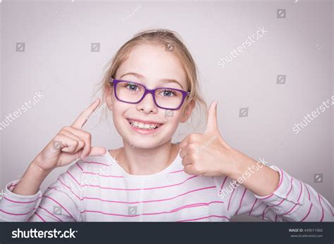 Happy Smiling Eight Years Old Pretty Stock Photo 449011960 Shutterstock
