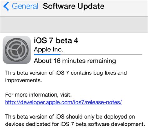Ios 7 Beta 4 Ipsw Firmware Download For Iphone Ipod Touch Ipad