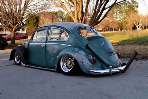 Lowered Volkswagen Beetle Vw Bug Aircooled Slammed For Sale