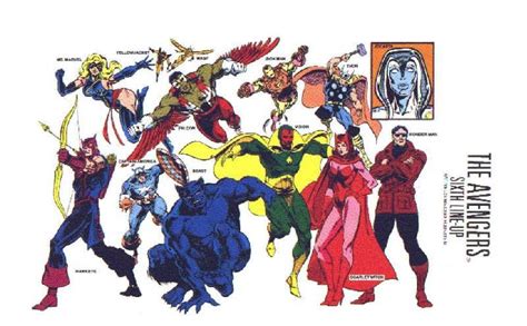 Avengers Lineup