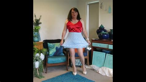 A Tale Of Two Skirts Crossdresser Youtube