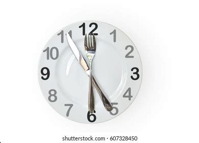 Lunchtime Clock Images Stock Photos Vectors Shutterstock