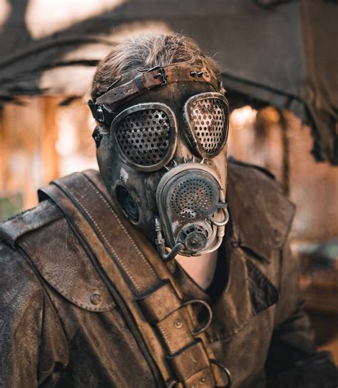 Post Apocalyptic Mask Gasmask For Larp Nerf And Show Etsy
