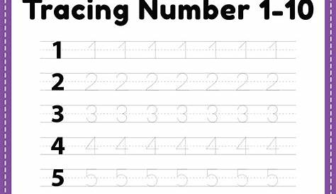 writing numbers worksheet 1-20 pdf