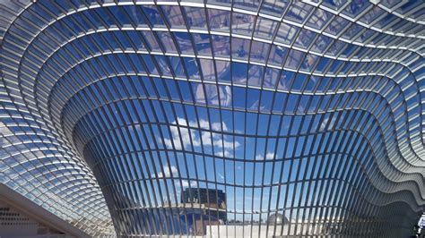 Seele Façades Steel Glass Gridshell Roof For Chadstone Stahl