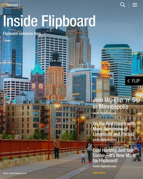 Inside Flipboard | Flipboard, Inside, Photo