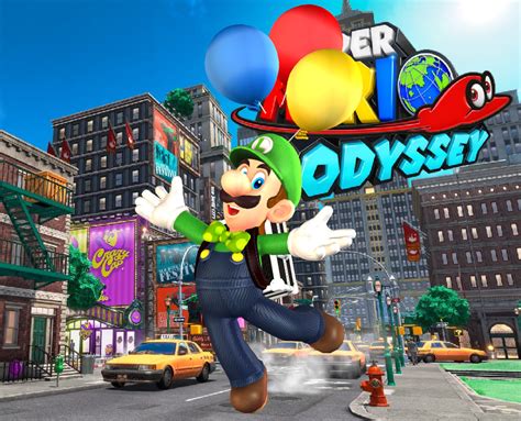 Luigi Super Mario Odyssey By Hakirya On Deviantart
