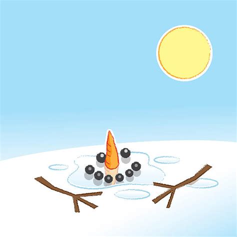 Melting Snowman Illustrations Royalty Free Vector Graphics And Clip Art