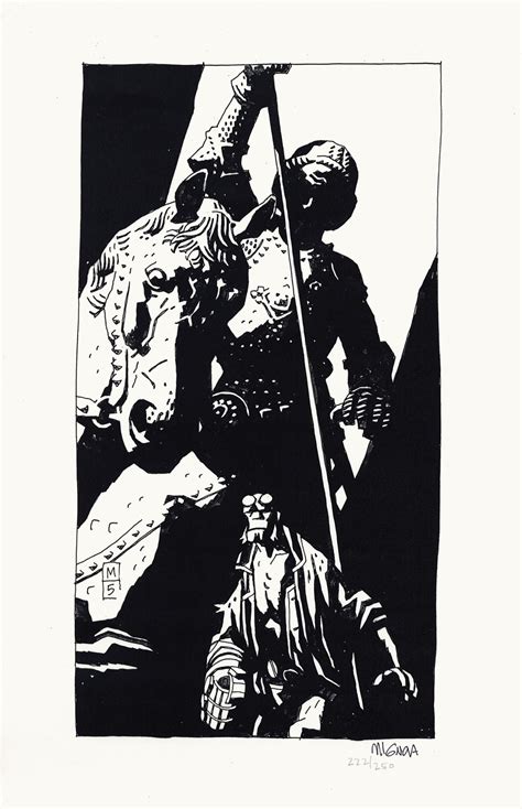 My Collecton Photo Mike Mignola Art Mike Mignola Comics Artwork