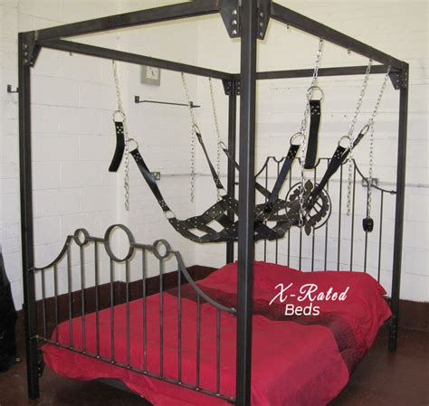 made to order 4 poster swing bondage bed xrated beds