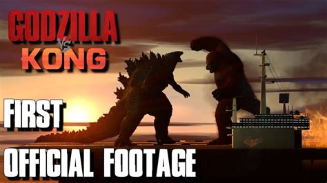 Newly released images of godzilla vs. Official GODZILLA VS KONG Footage Was Released - YouTube
