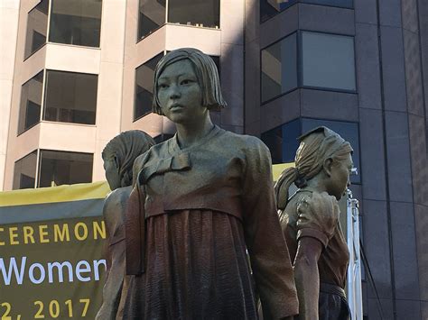 Comfort Women Memorial Unveiling Press Conference In San Francisco