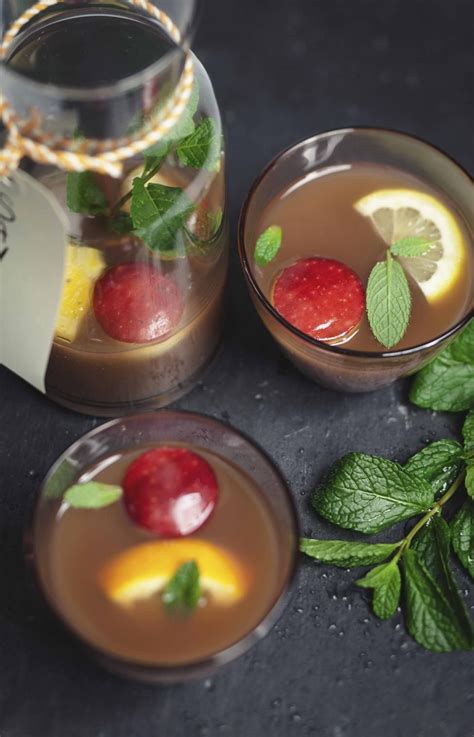 Sangria aux fruits sans alcool
