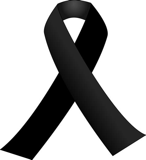 Black Ribbon Mourning Clipart 10 Free Cliparts Download Images On