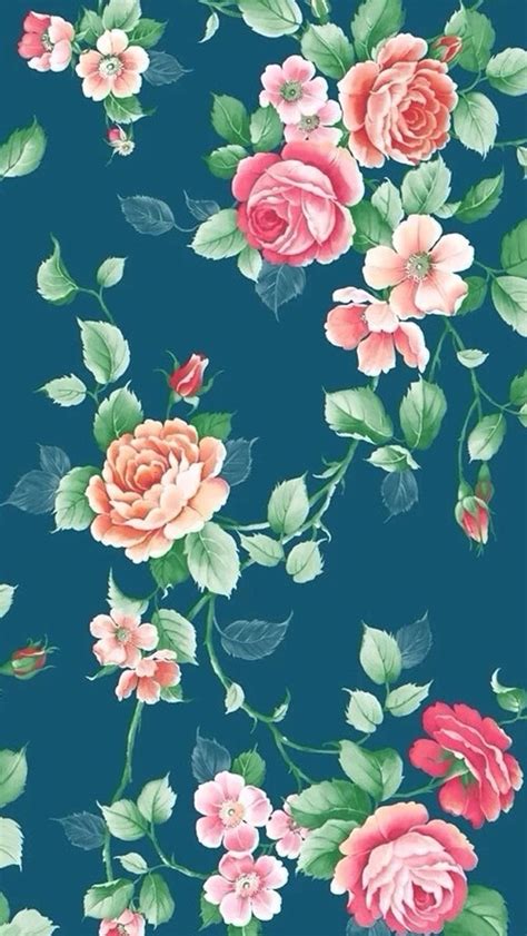 Floral Background Iphone 5s Wallpaper Download Iphone