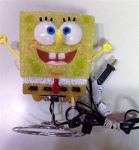 Spongebob Squarepants Light Kids Fun Night Light Plastic Crystal
