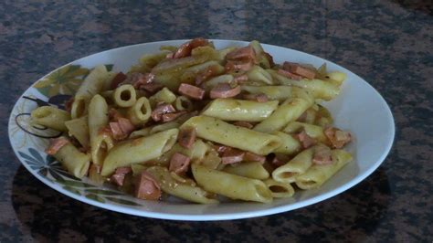 Recetas de comida sana y faciles de hacer. SALCHICHAS CON MACARRONES EN SALSA 👩‍🍳 recetas de cocina ...