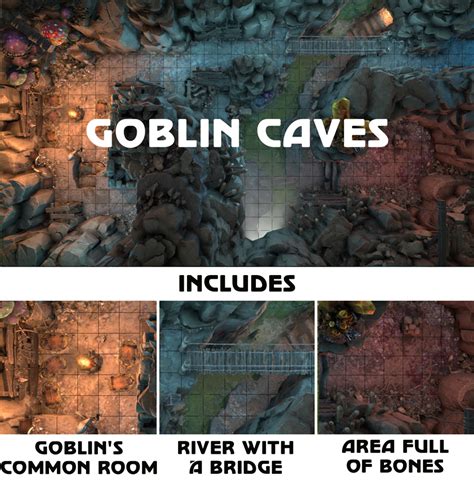 Animated Dungeon Maps Goblin Caves Animated Dungeon Maps Dungeon