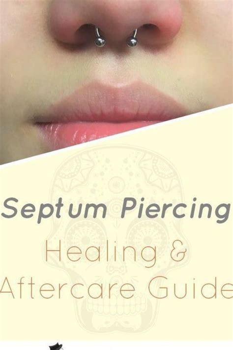 We Explain Every Little Detail About The Septum Piercing Healing Process Including Everything Y