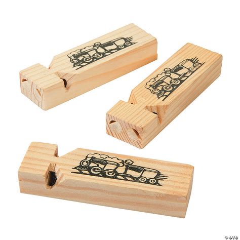 Wooden Small Train Whistles Discontinued